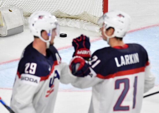 2017 IIHF World Championship. Russia vs USA