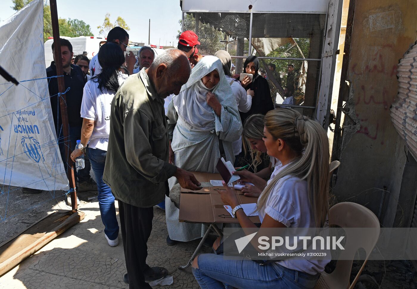 Situation in Qaboun neighborhood in Damascus suburb