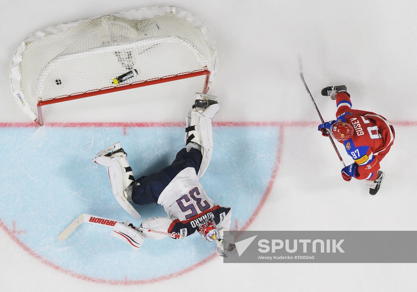 2017 IIHF World Championship. Russia vs USA