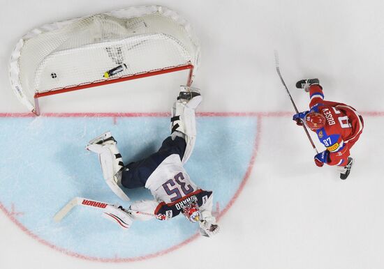 2017 IIHF World Championship. Russia vs USA