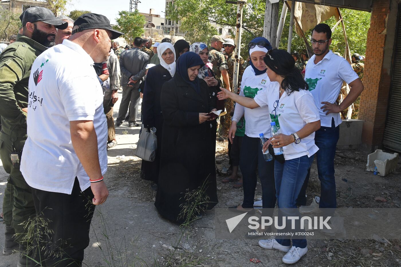 Situation in Qaboun neighborhood in Damascus suburb