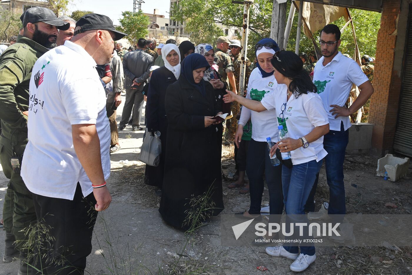 Situation in Qaboun neighborhood in Damascus suburb