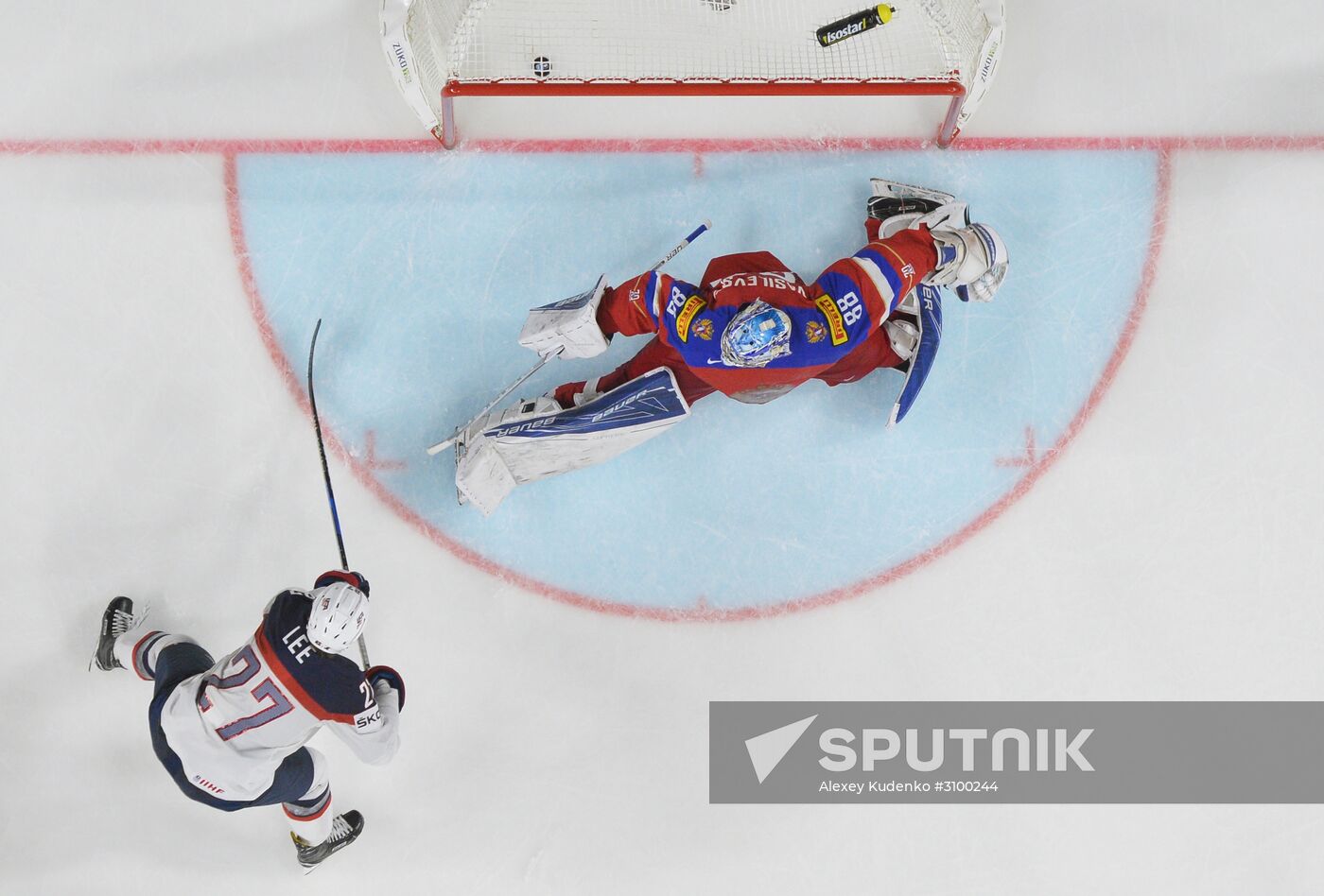 2017 IIHF World Championship. Russia vs USA