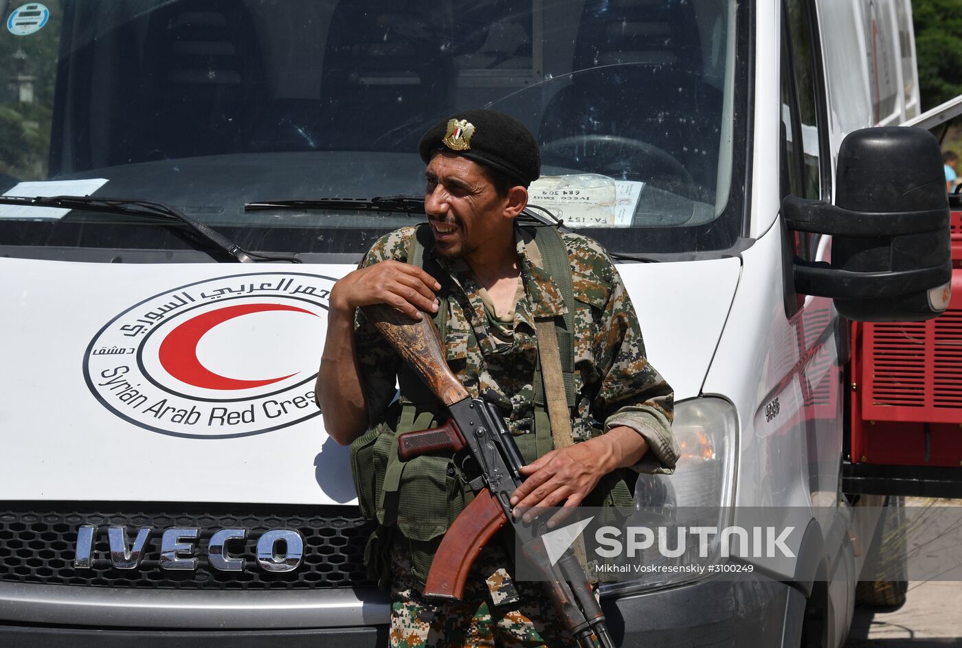 Situation in Qaboun neighborhood in Damascus suburb