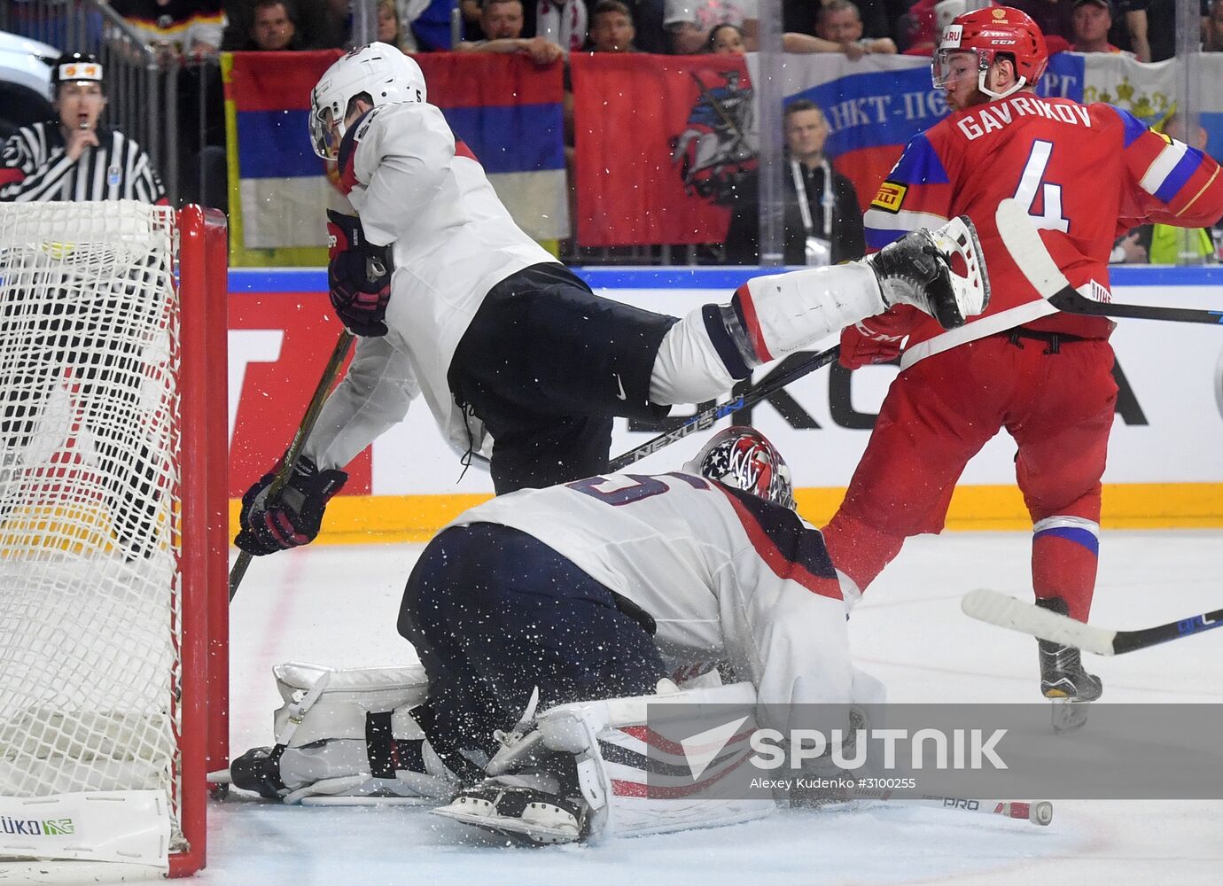 2017 IIHF World Championship. Russia vs USA
