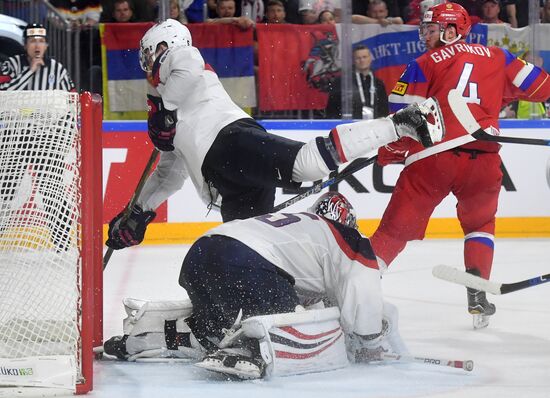 2017 IIHF World Championship. Russia vs USA