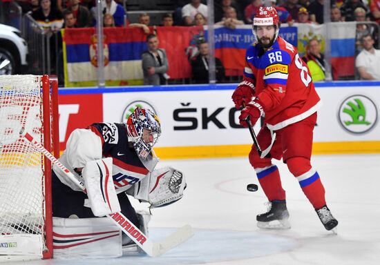 2017 IIHF World Championship. Russia vs USA