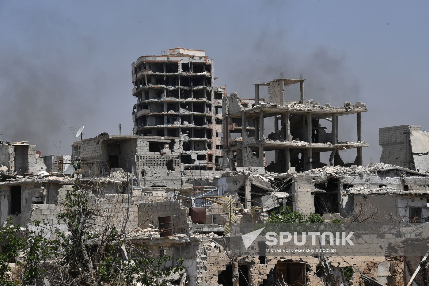 Situation in Qaboun neighborhood in Damascus suburb