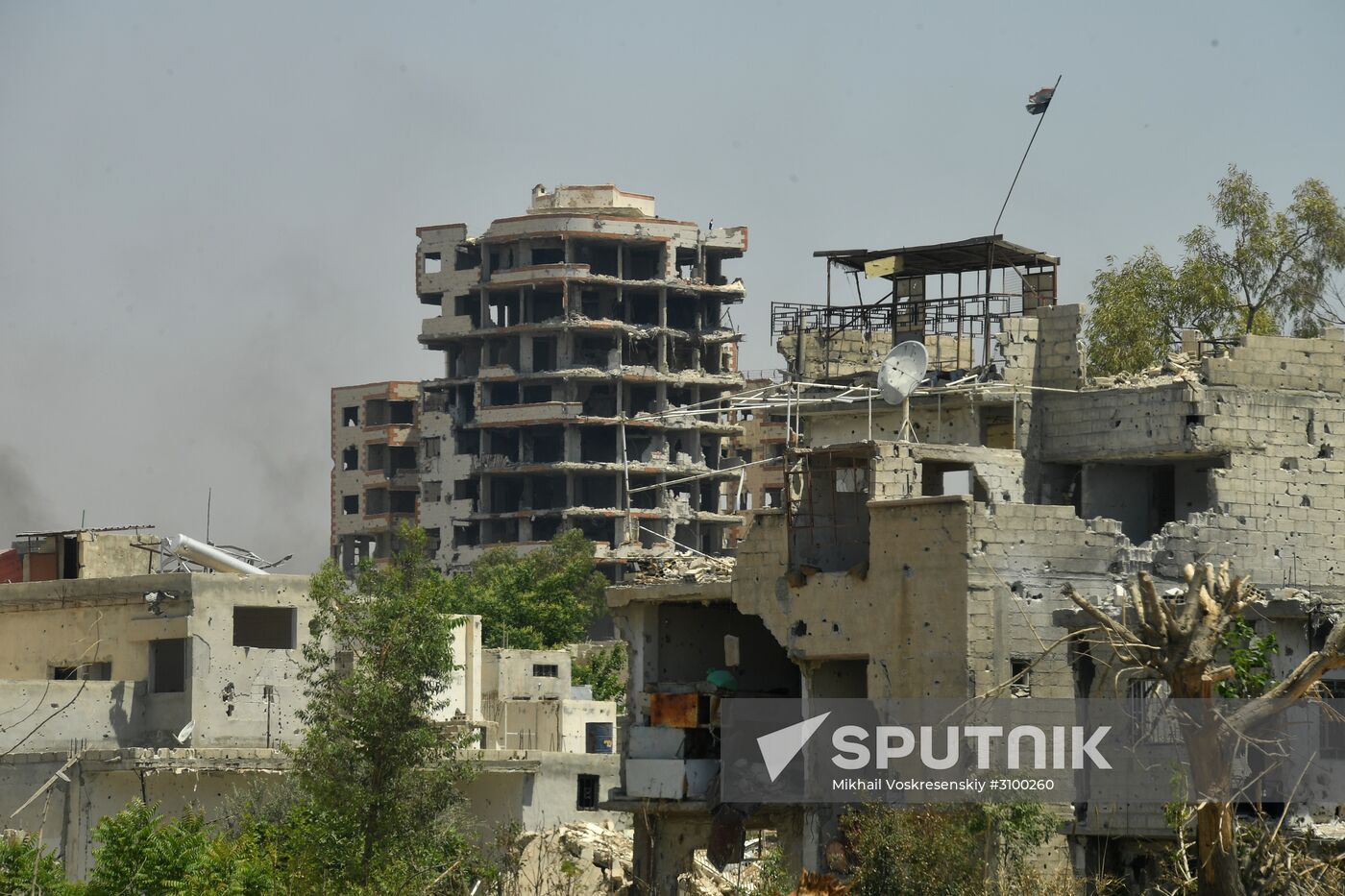 Situation in Qaboun neighborhood in Damascus suburb