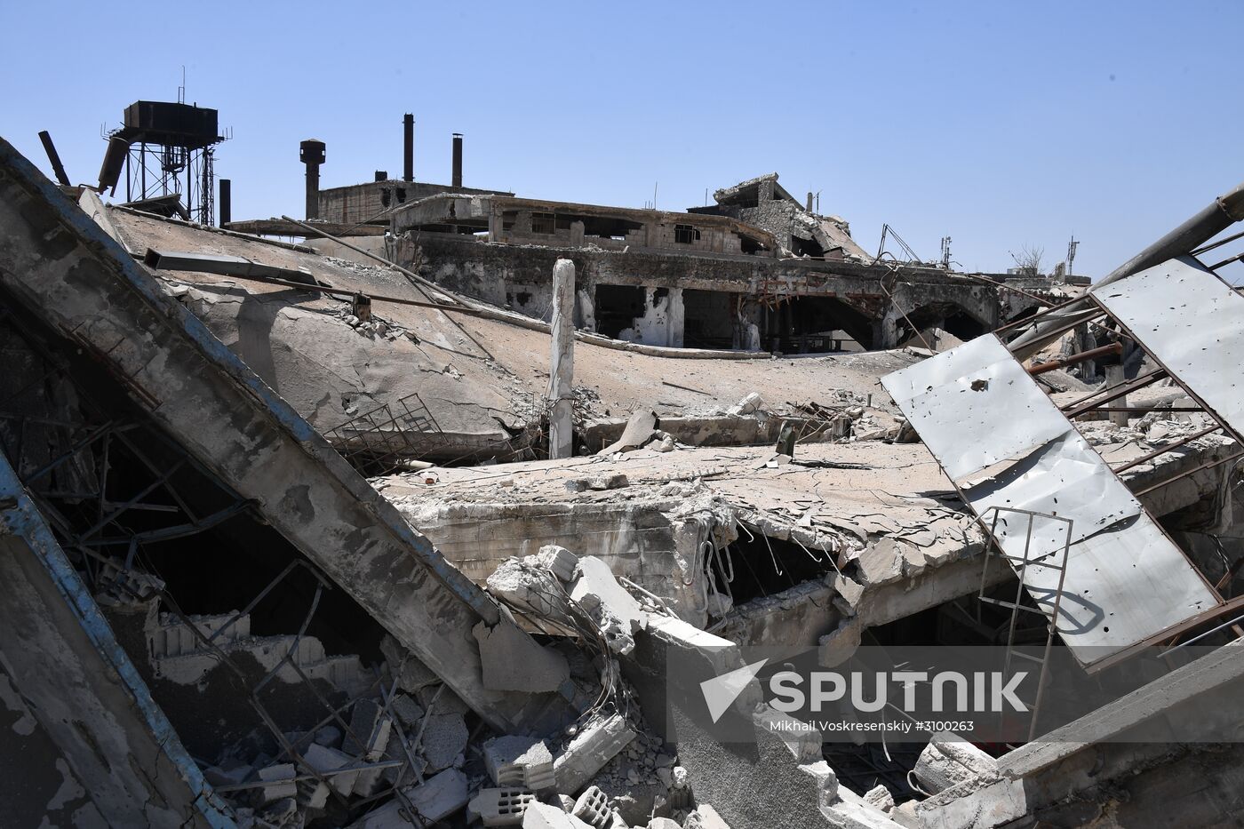 Situation in Qaboun neighborhood in Damascus suburb