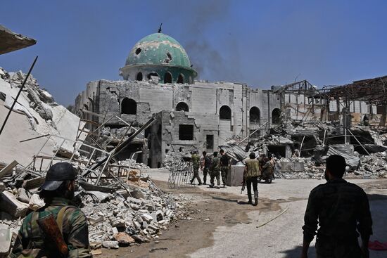 Situation in Qaboun neighborhood in Damascus suburb