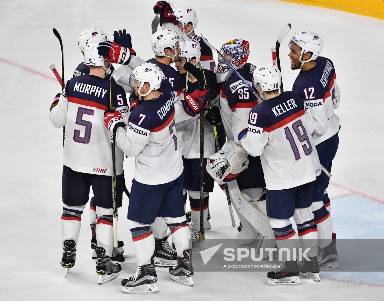 2017 IIHF World Championship. Russia vs US