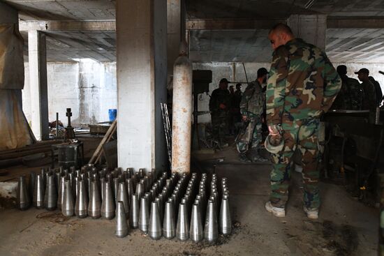 Situation in Qaboun neighborhood in Damascus suburb