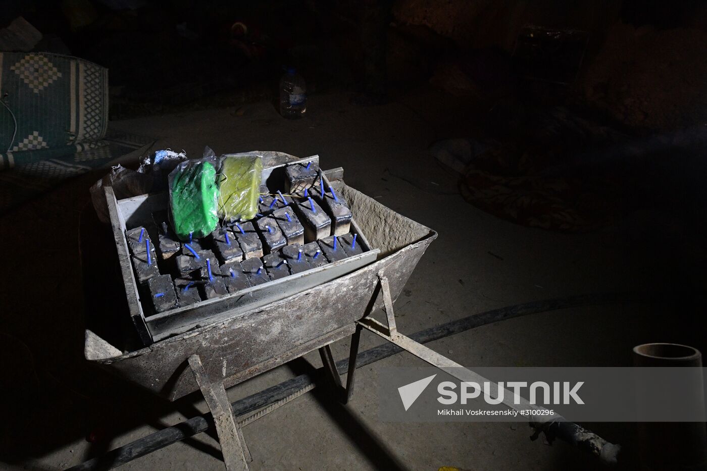 Situation in Qaboun neighborhood in Damascus suburb