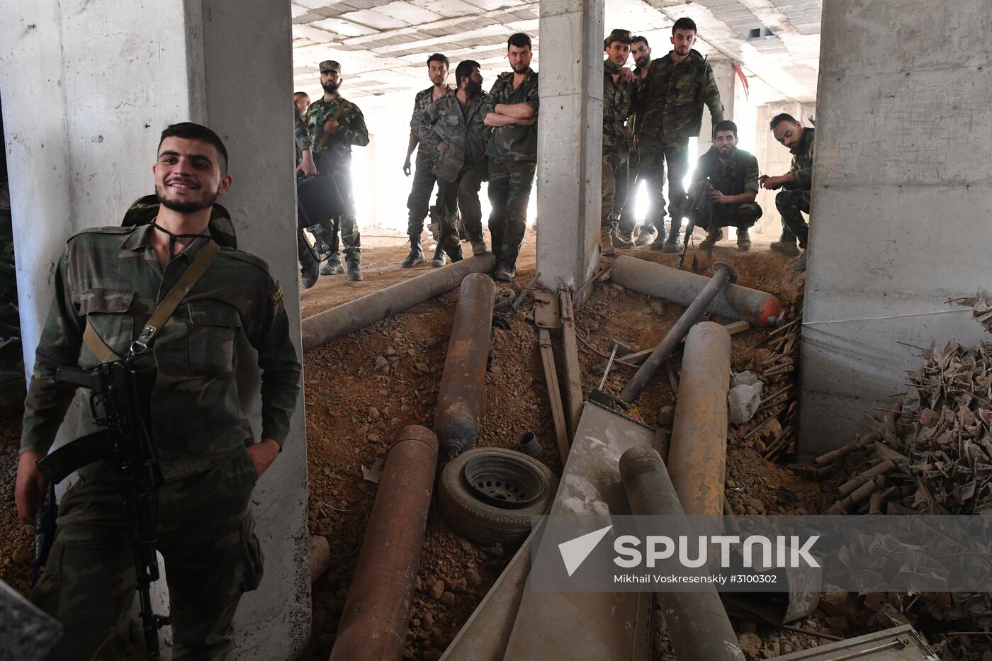 Situation in Qaboun neighborhood in Damascus suburb