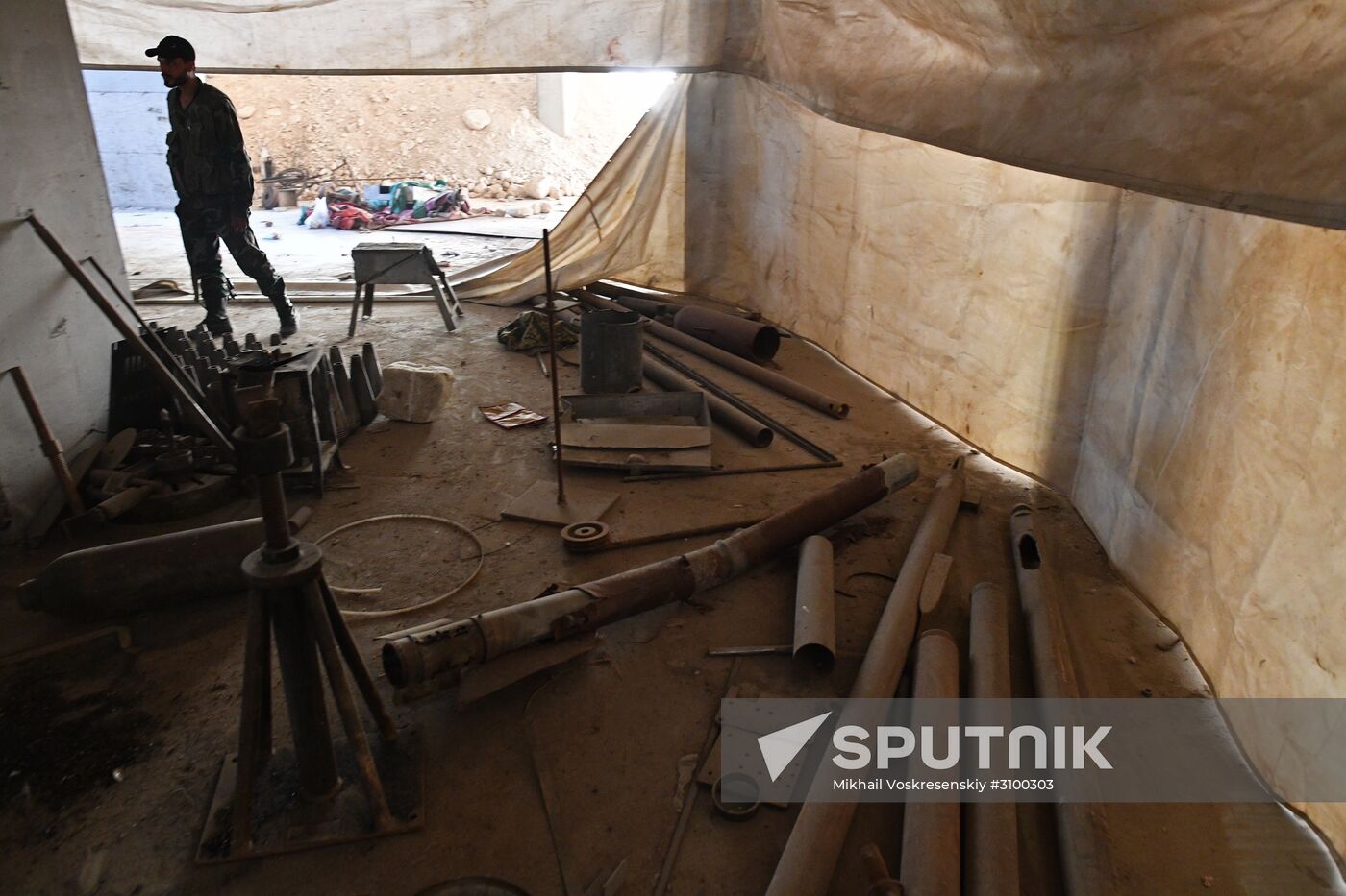 Situation in Qaboun neighborhood in Damascus suburb