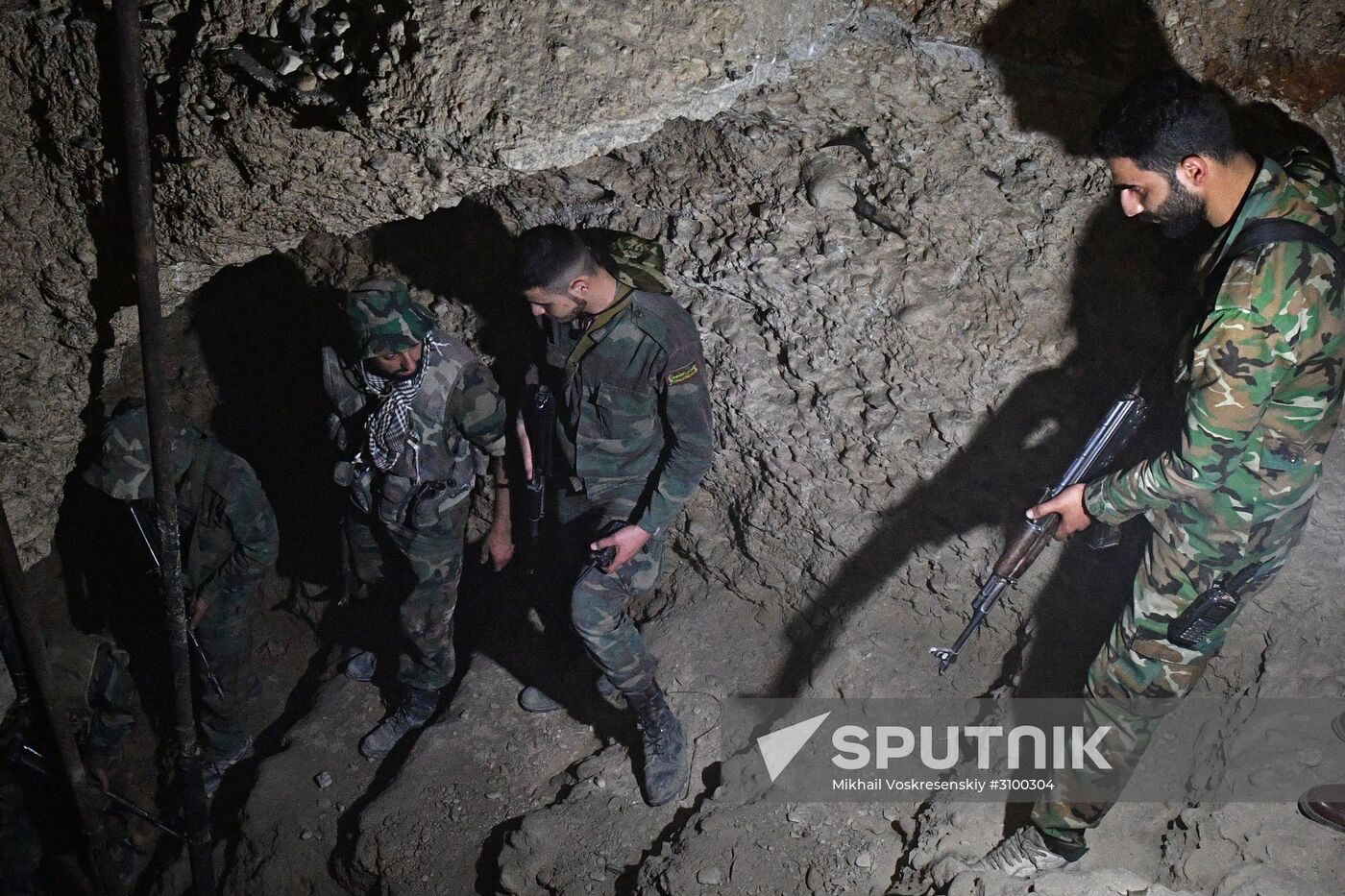 Situation in Qaboun neighborhood in Damascus suburb