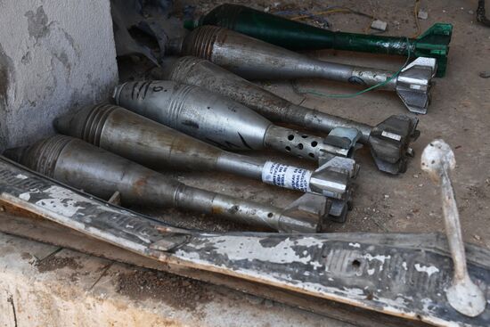 Situation in Qaboun neighborhood in Damascus suburb