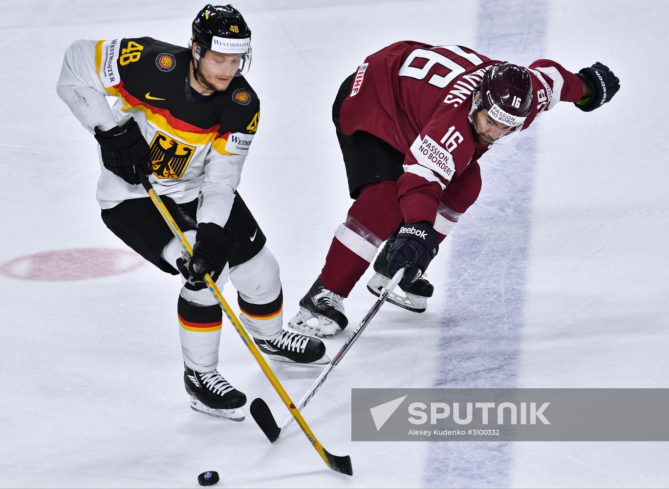 2017 IIHF World Championship. Germany vs. Latvia