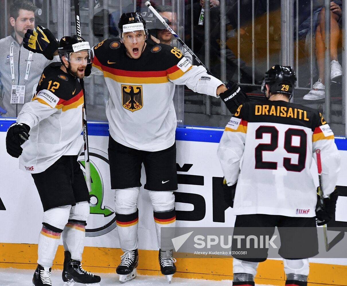 2017 IIHF World Championship. Germany vs. Latvia
