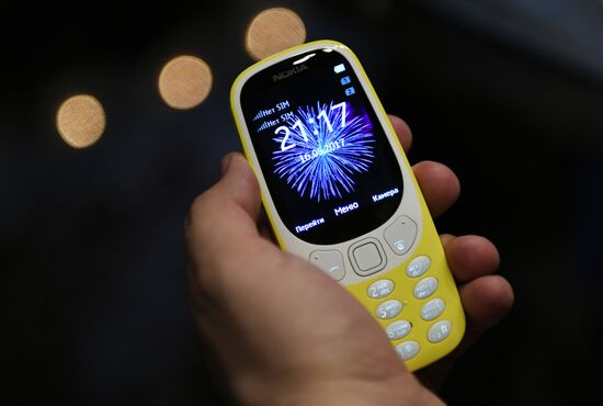 Presentation of new Nokia smart phones and upgraded Nokia 3310 in Moscow