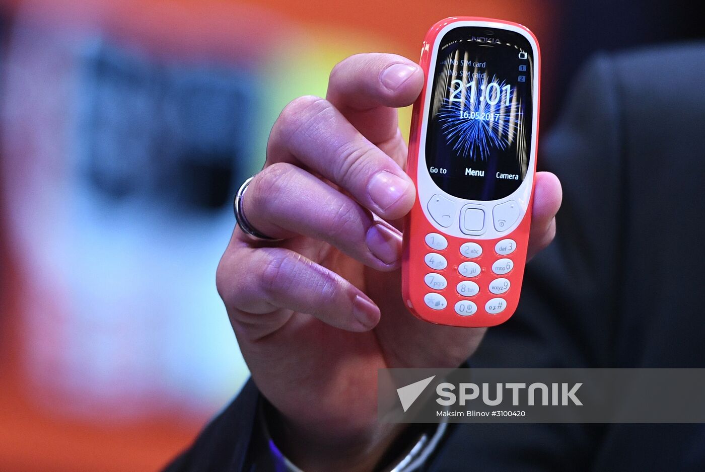 Presentation of new Nokia smart phones and upgraded Nokia 3310 in Moscow