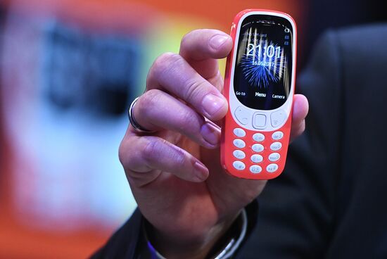 Presentation of new Nokia smart phones and upgraded Nokia 3310 in Moscow
