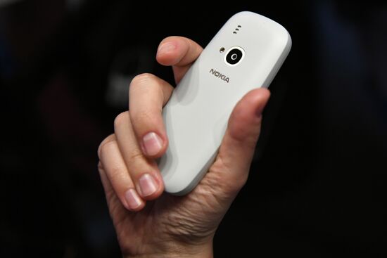Presentation of new Nokia smart phones and upgraded Nokia 3310 in Moscow