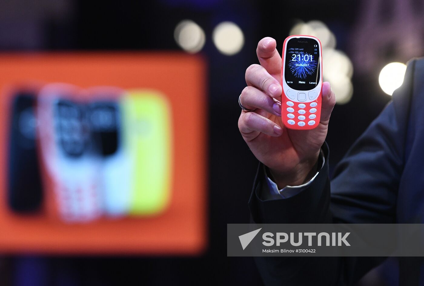Presentation of new Nokia smart phones and upgraded Nokia 3310 in Moscow