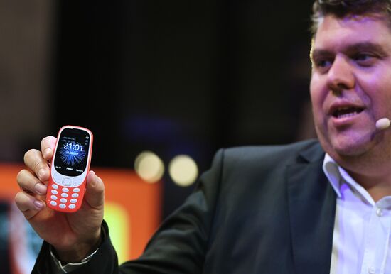 Presentation of new Nokia smart phones and upgraded Nokia 3310 in Moscow