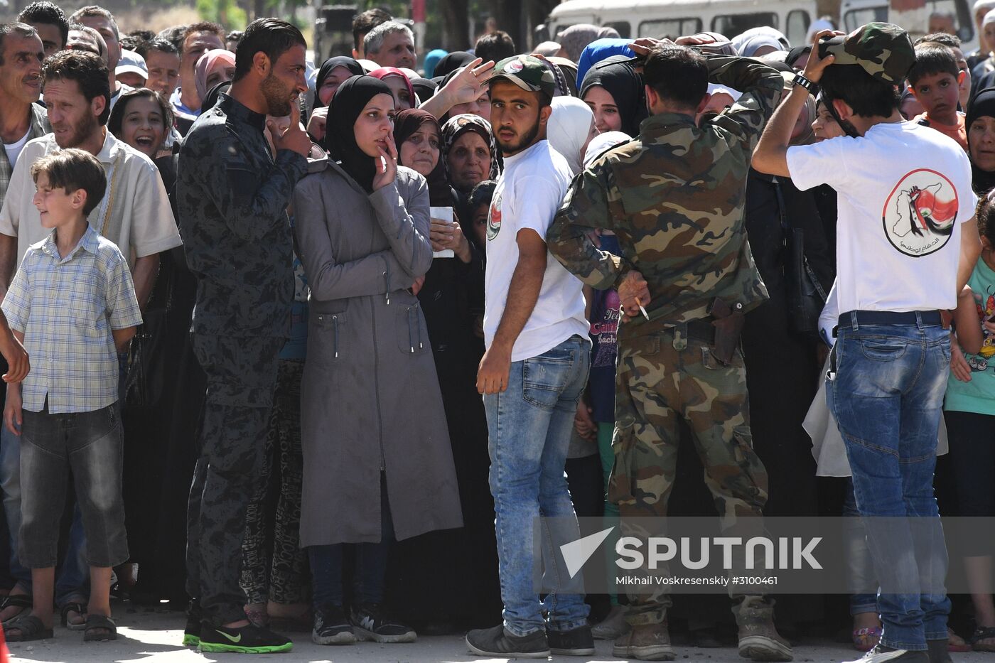 Situation in Qaboun neighborhood in Damascus suburb