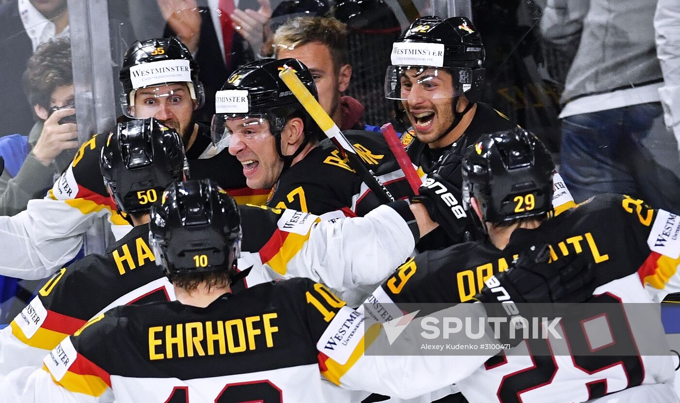 2017 IIHF World Championship. Germany vs. Latvia