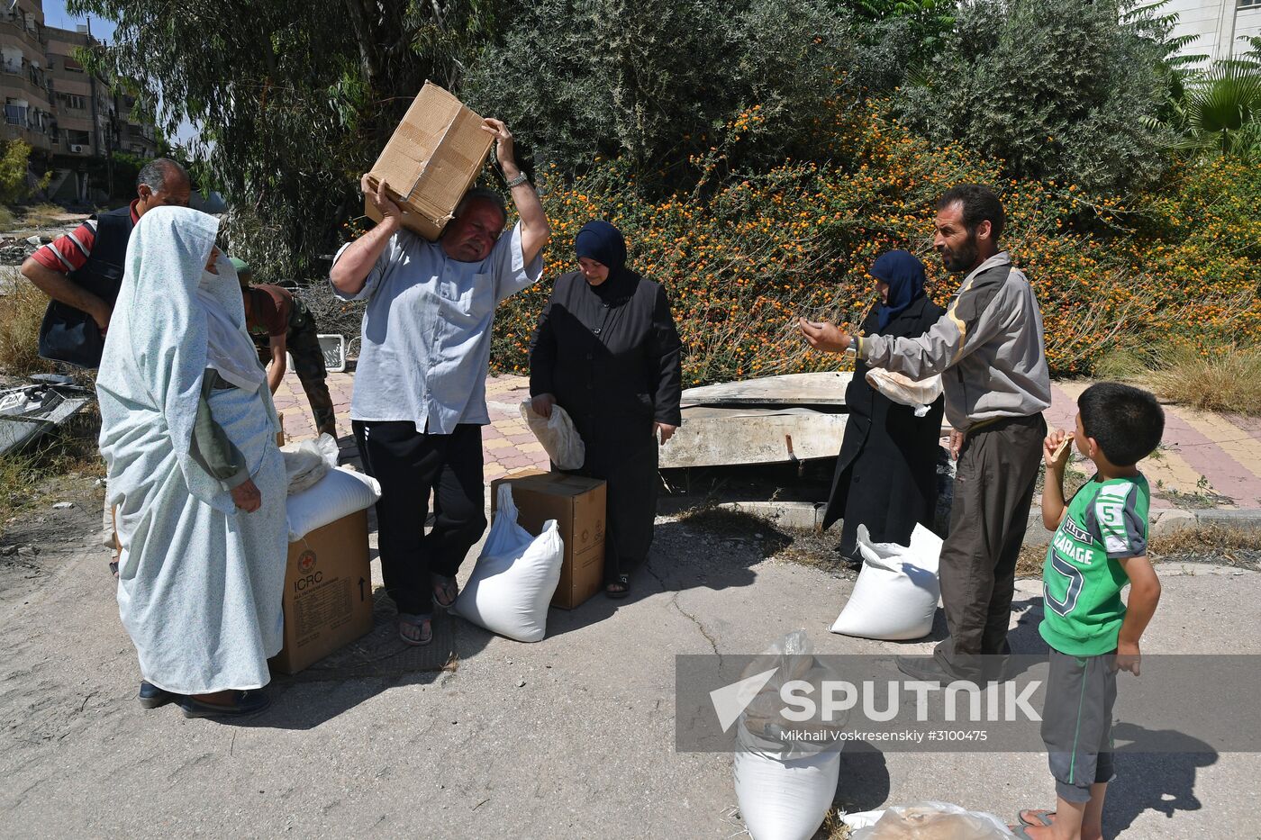 Situation in Qaboun neighborhood in Damascus suburb