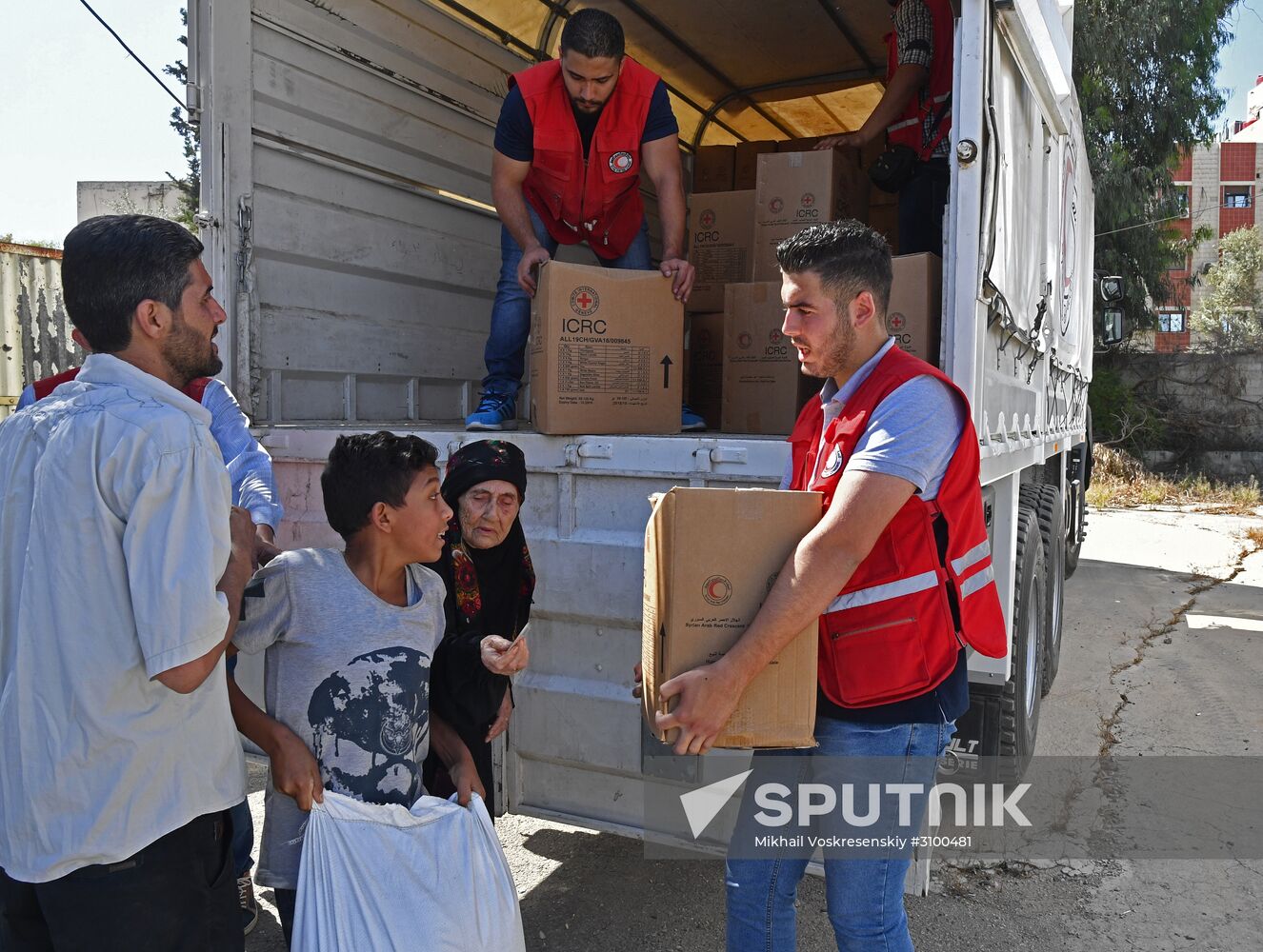 Situation in Qaboun neighborhood in Damascus suburb