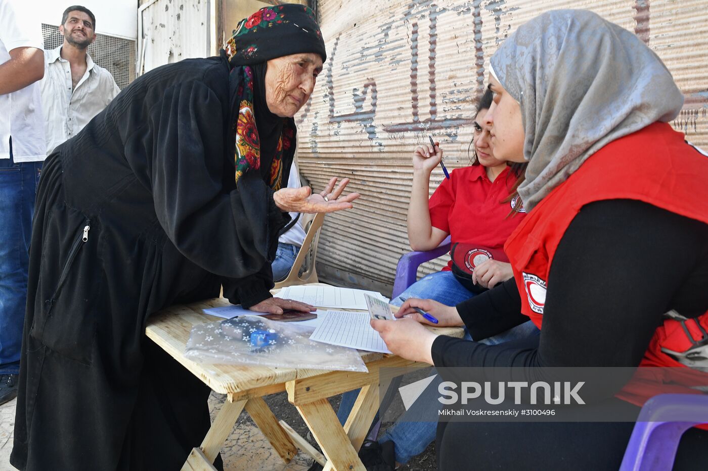 Situation in Qaboun neighborhood in Damascus suburb