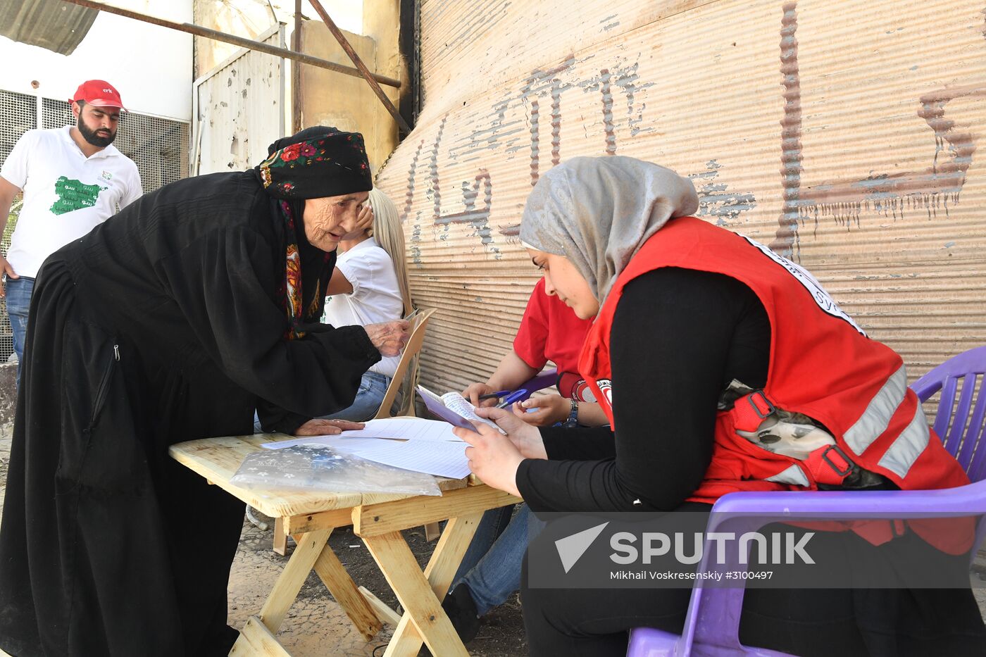 Situation in Qaboun neighborhood in Damascus suburb