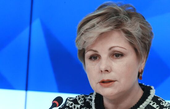 News conference by Moscow Kremlin Museums Director Yelena Gagarina