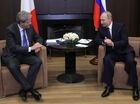 President Vladimir Putin and Prime Minister of Italy Paolo Gentiloni, left, at a meeting. Location: Russia, Krasnodar region, Sochi. Author: Mikhail Klimentyev/Sputnik. President Vladimir Putin meets with Prime Minister of Italy Paolo Gentiloni