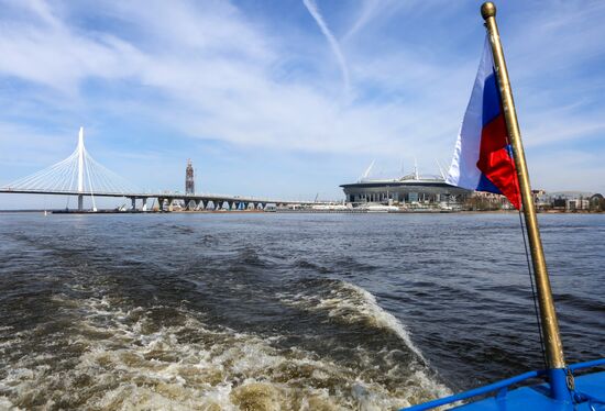 Saint Petersburg Stadium in St. Petersburg