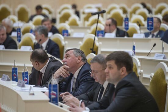 St. Petersburg Legislative Assembly meeting