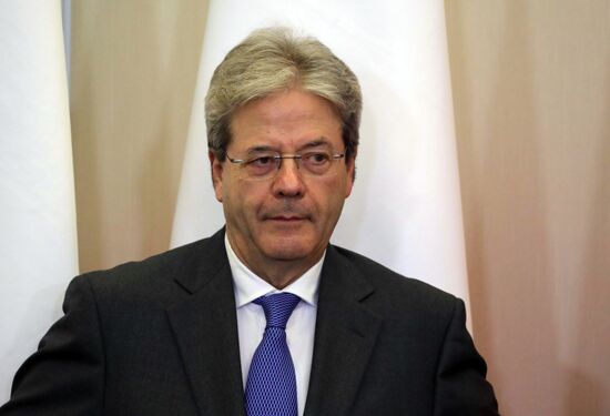 President Vladimir Putin meets with Prime Minister of Italy Paolo Gentiloni