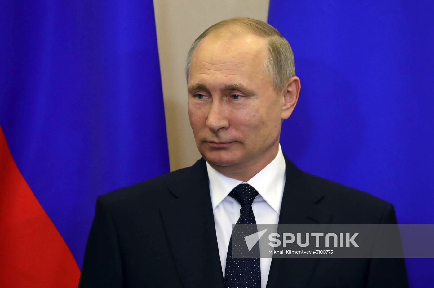 President Vladimir Putin meets with Prime Minister of Italy Paolo Gentiloni