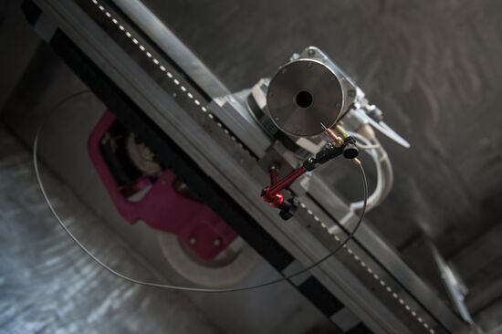 Presentation of 3D printer producing large metalware in Tomsk
