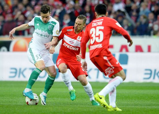 Russian Football Premier League. Spartak vs. Terek