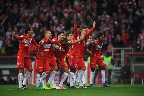 Russian Football Premier League. Spartak vs. Terek