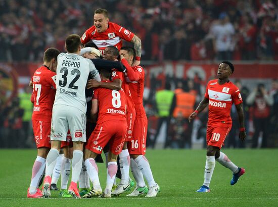 Russian Football Premier League. Spartak vs. Terek
