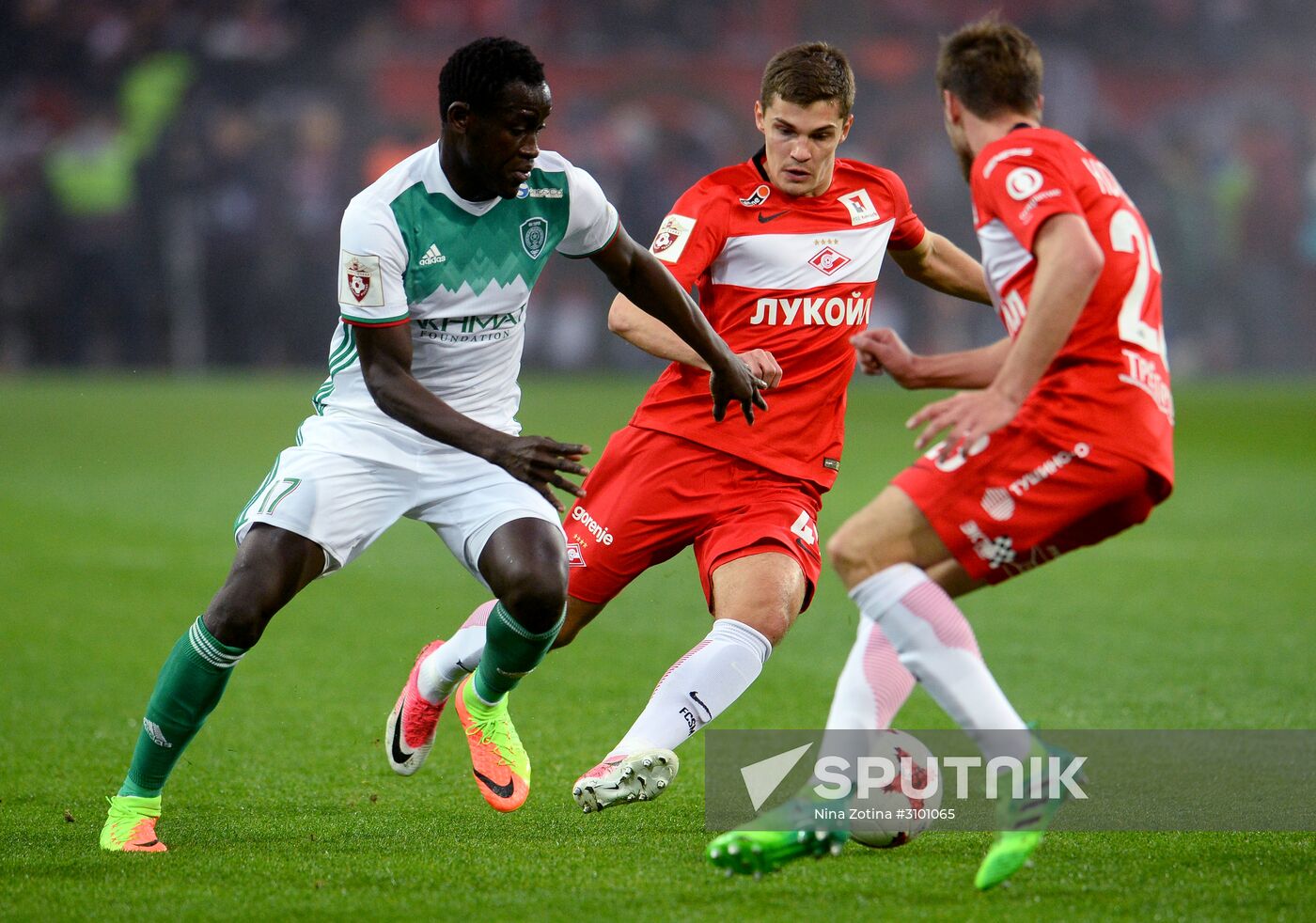 Russian Football Premier League. Spartak vs. Terek