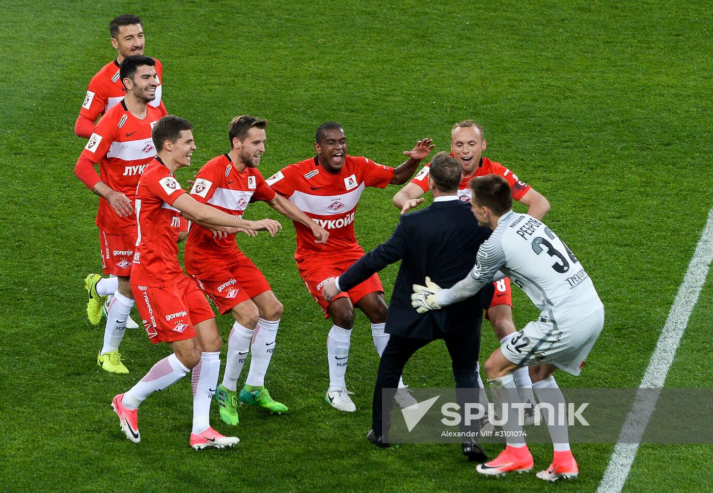 Russian Football Premier League. Spartak vs. Terek