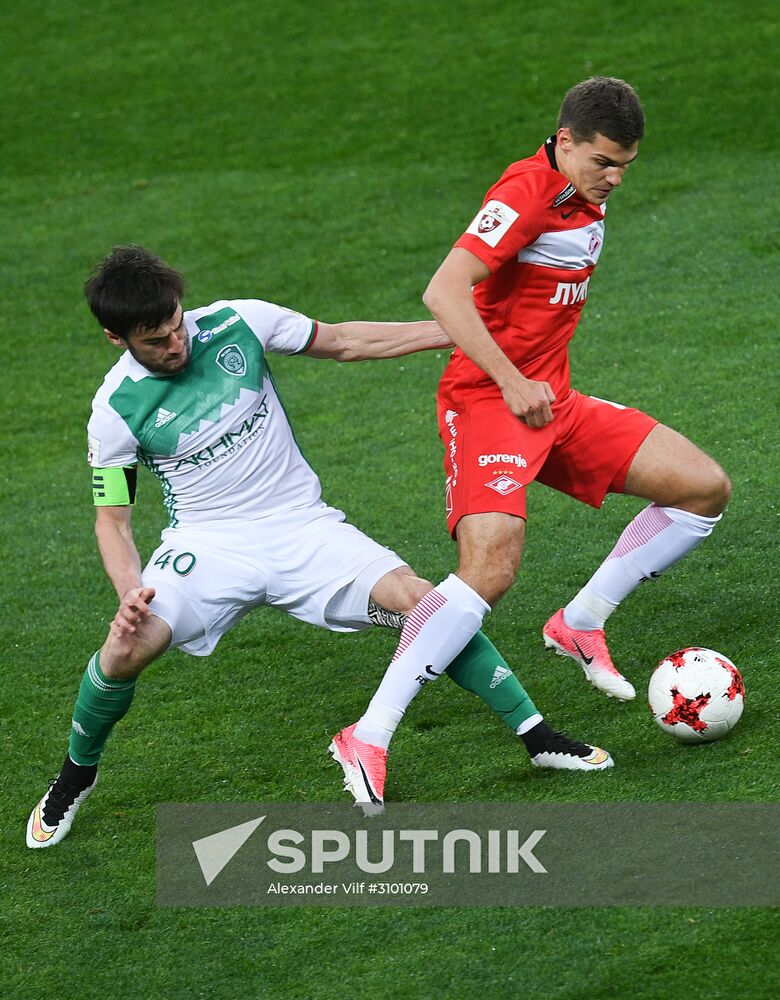 Russian Football Premier League. Spartak vs. Terek