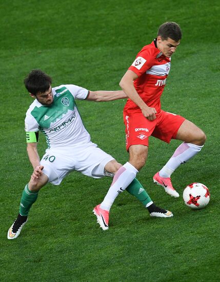 Russian Football Premier League. Spartak vs. Terek